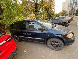 2001 Dodge Caravan 3-speed IV, синий, 125000 рублей, вид 2