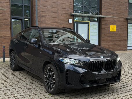 2025 BMW X6 30d III (G06) Рестайлинг, синий, 13550000 рублей, вид 4