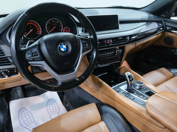2018 BMW X6 30d II (F16), коричневый, 4599000 рублей - вид 12