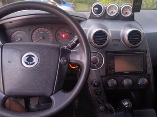 2011 SsangYong Actyon Sports I, чёрный, 590000 рублей, вид 2