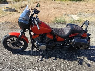 2015 Yamaha XV950 Bolt, оранжевый, 640000 рублей, вид 4