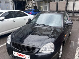 2013 Lada (ВАЗ) Priora I Рестайлинг, чёрный, 397000 рублей, вид 1