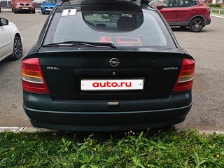 1999 Opel Astra G, зелёный, 100000 рублей, вид 4