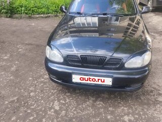 2008 ЗАЗ Lanos, чёрный, 200000 рублей, вид 1