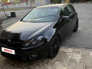 2012 Volkswagen Golf VI, чёрный, 820000 рублей, вид 2