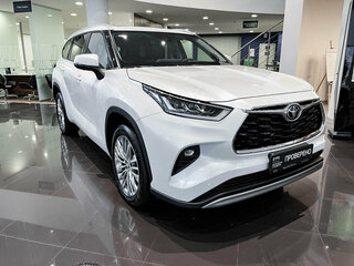 2026 Toyota Highlander IV (XU70), белый, 5424000 рублей, вид 3