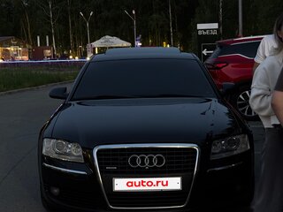 2005 Audi A8 II (D3), чёрный, 950000 рублей, вид 3