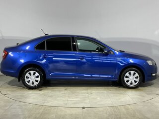 2019 Skoda Rapid I Рестайлинг, синий, 1300000 рублей, вид 4