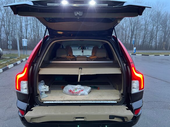 2014 Volvo XC90 I Рестайлинг, коричневый, 2300000 рублей - вид 10