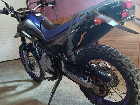 2007 Yamaha XT250 Serow, фиолетовый, 400000 рублей, вид 2