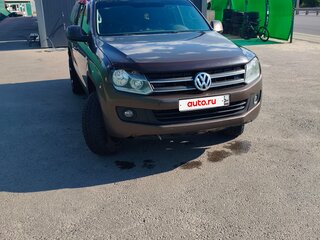 2012 Volkswagen Amarok Double Cab full-time I, коричневый, 1600000 рублей, вид 2
