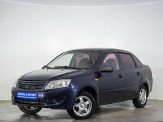 2011 Lada (ВАЗ) Granta I, синий, 319000 рублей, вид 3