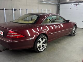 2002 Mercedes-Benz CL-Класс 500 II (C215), красный, 1100000 рублей, вид 3