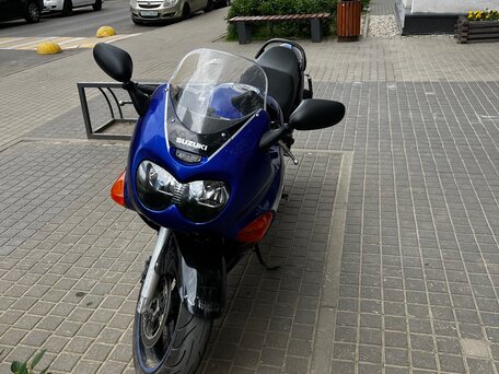 2003 Suzuki GSX 600F Katana, синий, 370000 рублей, вид 1