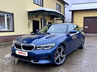 2021 BMW 3 серии 330i VII (G2x), синий, 3400000 рублей, вид 1