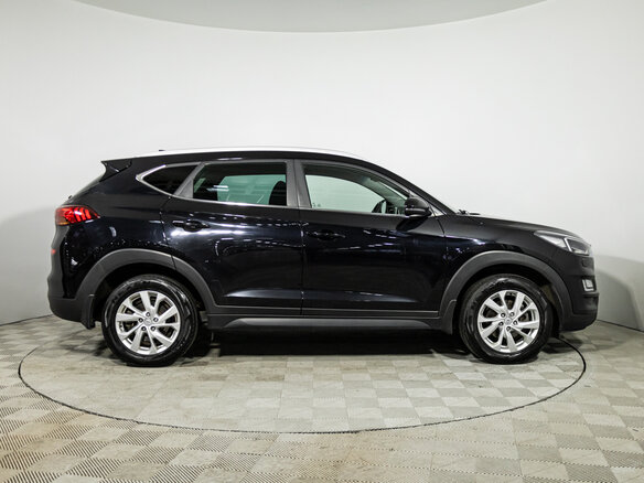 2018 Hyundai Tucson III Рестайлинг, чёрный - вид 3