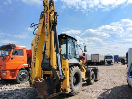 2023 New Holland B80B, жёлтый, 7225700 рублей, вид 3