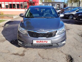 2016 Kia Rio III Рестайлинг, серый, 985000 рублей, вид 2