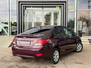 2013 Hyundai Solaris I, фиолетовый, 810000 рублей, вид 4