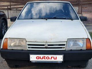 1997 Lada (ВАЗ) 2109, белый, 90000 рублей, вид 1