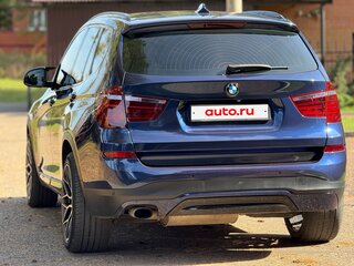 2017 BMW X3 20d xDrive II (F25) Рестайлинг, синий, 2650000 рублей, вид 5