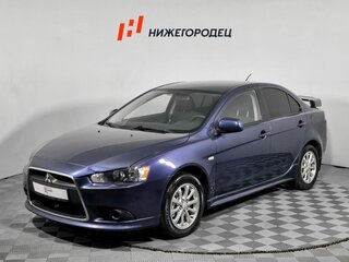 2011 Mitsubishi Lancer X Рестайлинг, синий, 713000 рублей, вид 1