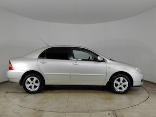 2006 Toyota Corolla IX (E120, E130) Рестайлинг, серебристый, 830000 рублей, вид 4