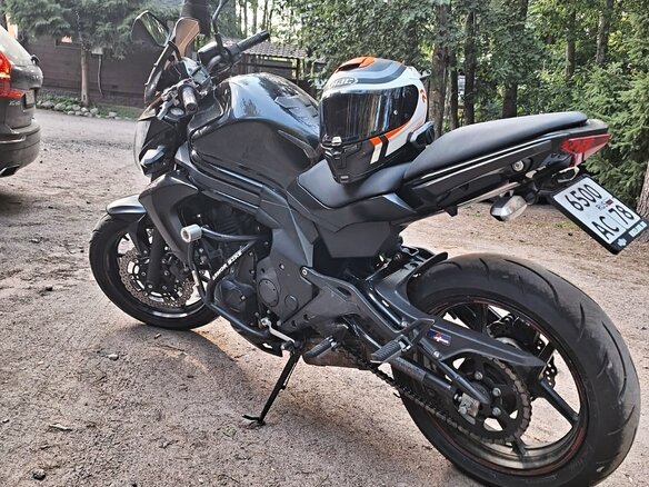 2013 Kawasaki ER-6N, чёрный, 550000 рублей - вид 4