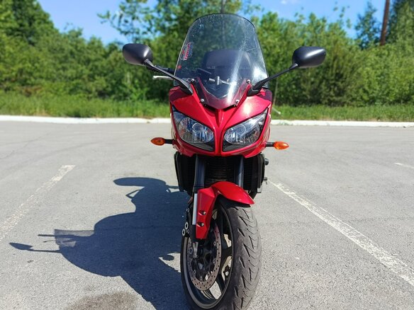 2008 Yamaha FZ1, красный, 660000 рублей - вид 11