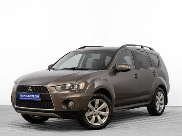 2011 Mitsubishi Outlander II Рестайлинг, коричневый - вид 2