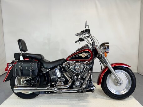 1998 Harley-Davidson Fat Boy, пурпурный, 770000 рублей, вид 1