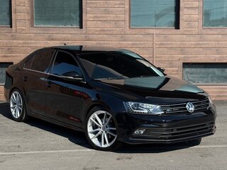 2017 Volkswagen Jetta VI Рестайлинг, чёрный, 1520000 рублей, вид 3