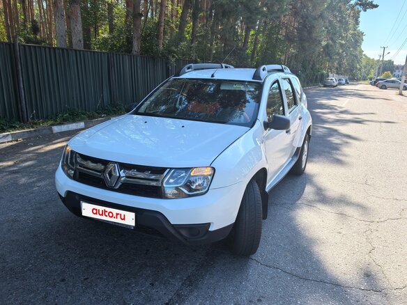 2018 Renault Duster I Рестайлинг, белый, 1000000 рублей