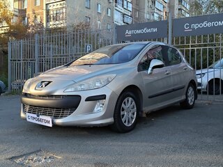 2009 Peugeot 308 I, серебристый, 310000 рублей, вид 2