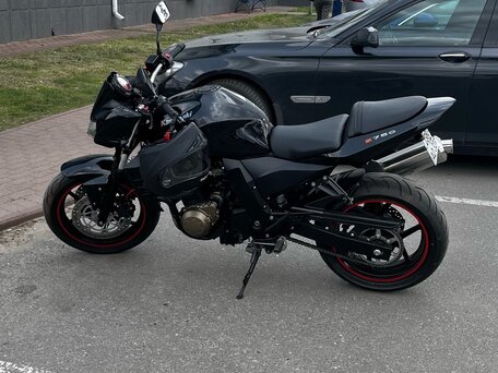 2004 Kawasaki Z 750, чёрный, 470000 рублей, вид 1