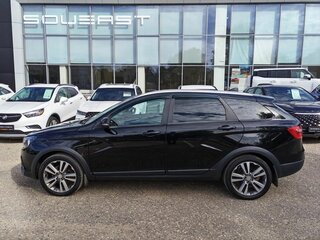 2020 Lada (ВАЗ) Vesta SW Cross I, чёрный, 1329000 рублей, вид 4
