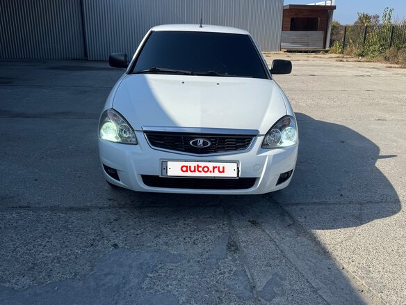 2014 Lada (ВАЗ) Priora I Рестайлинг, белый, 535000 рублей - вид 8