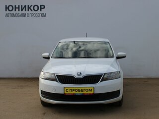 2018 Skoda Rapid I Рестайлинг, белый, 1329000 рублей, вид 3