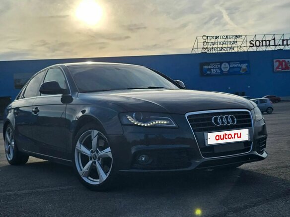 2008 Audi A4 IV (B8), серый, 730000 рублей - вид 3