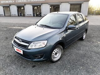2014 Lada (ВАЗ) Granta I, серый, 500000 рублей, вид 1