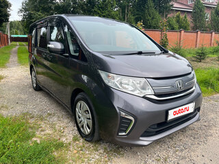2019 Honda Stepwgn V Рестайлинг, серый, 1798000 рублей, вид 4