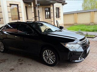 2016 Toyota Camry VII (XV50) Рестайлинг, чёрный, 2250000 рублей, вид 5