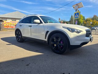2012 Infiniti FX50 II (S51) Рестайлинг, белый, 2700000 рублей, вид 5