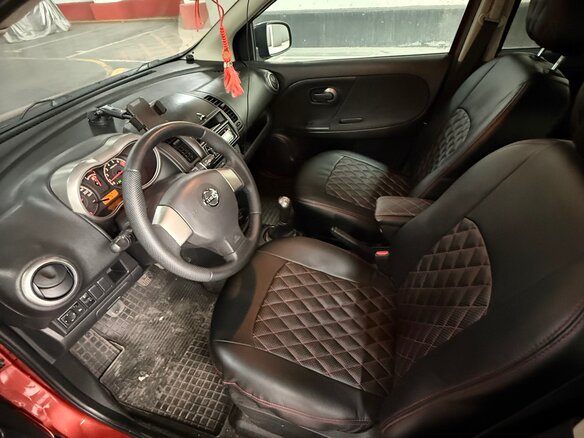 2007 Nissan Note I, красный, 420000 рублей - вид 7