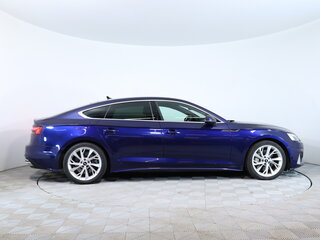 2022 Audi A5 Sportback 45 TFSI II (F5) Рестайлинг, синий, 4100000 рублей, вид 4