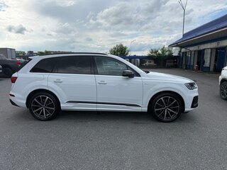2019 Audi Q7 50 TDI II (4M) Рестайлинг, белый, 6500000 рублей, вид 4