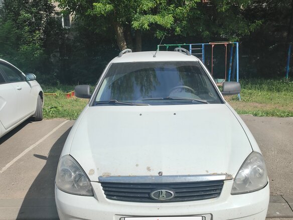 2012 Lada (ВАЗ) Priora I, белый, 300000 рублей - вид 8