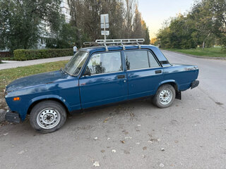 2009 Lada (ВАЗ) 2107, синий, 78000 рублей, вид 4