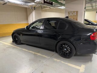 2007 BMW 3 серии 325i V (E90/E91/E92/E93), чёрный, 800000 рублей, вид 5