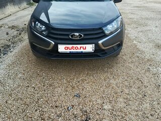 2021 Lada (ВАЗ) Granta I Рестайлинг, серый, 630000 рублей, вид 1